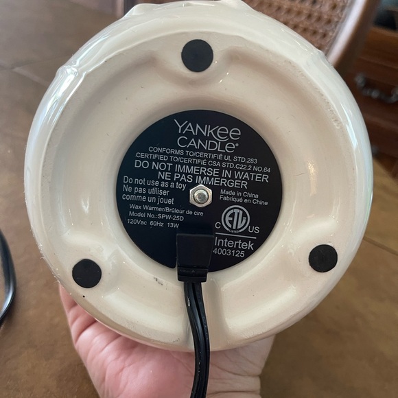 Yankee Candle Snowman Wax Warmer Timer Button Electric - Picture 5 of 6